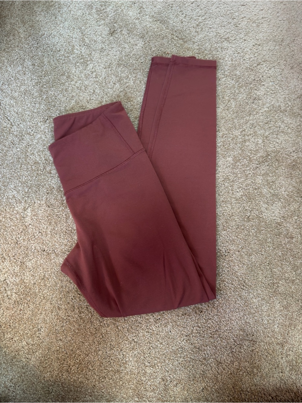 Old Navy Women's Leggings in Rust Red